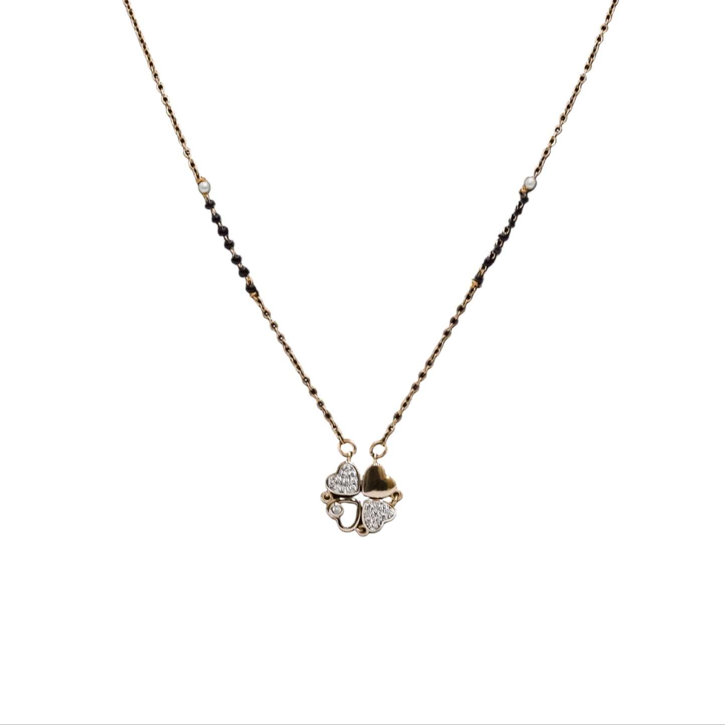 Trendy Mangalsutra BLACK BEADS