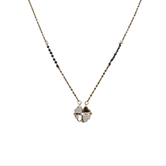 Trendy Mangalsutra BLACK BEADS