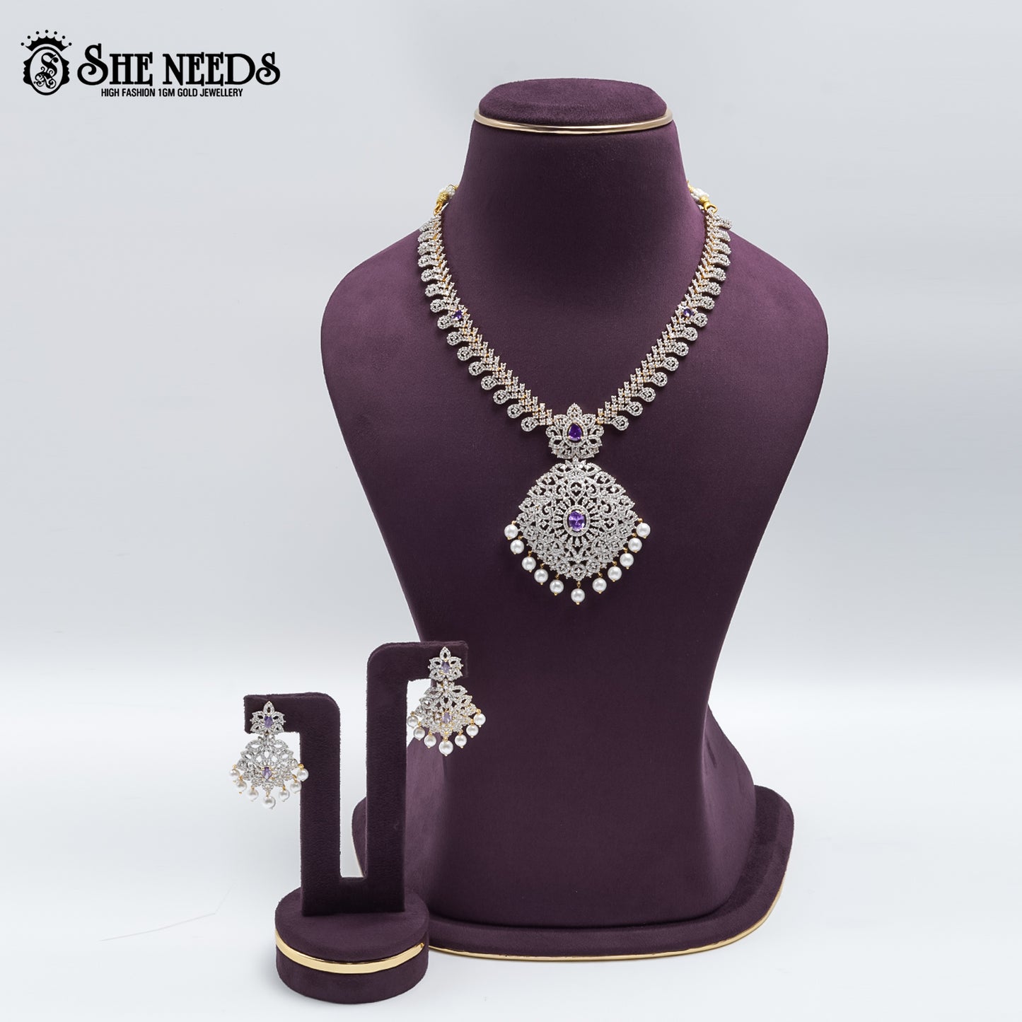 DIAMOND SHORT NECKLACE
