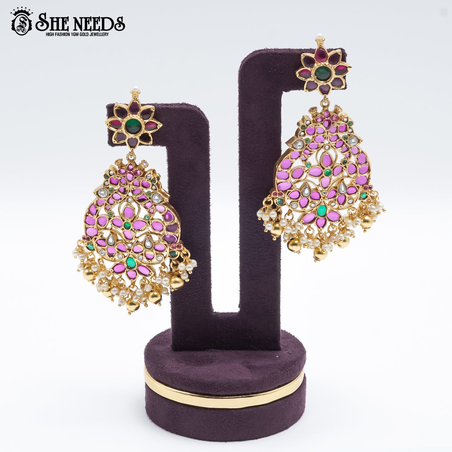 KUNDAN LONG NECKLACE