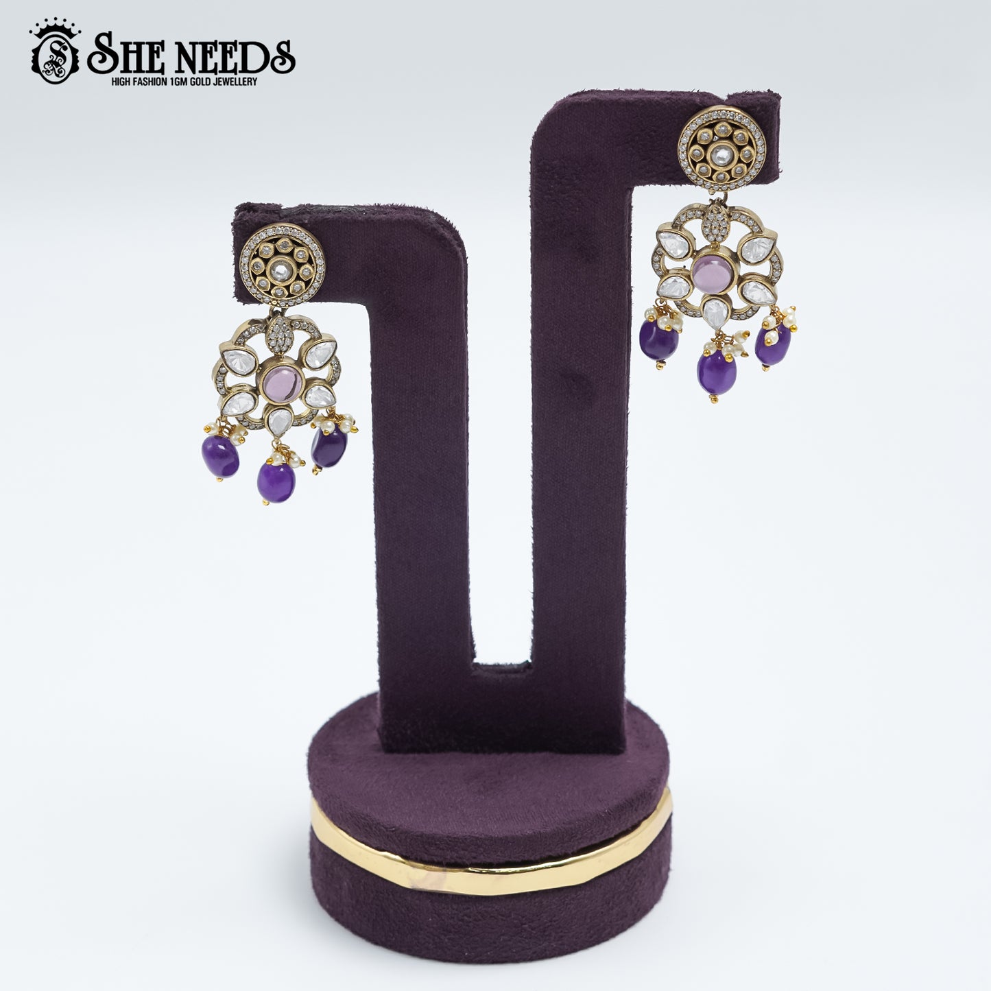 KUNDAN BEADS CHAIN