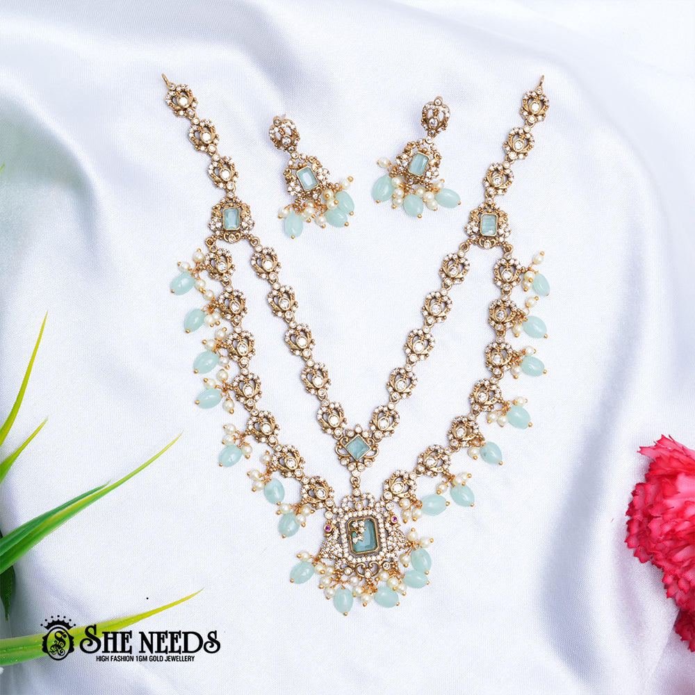 Square Necklace Set