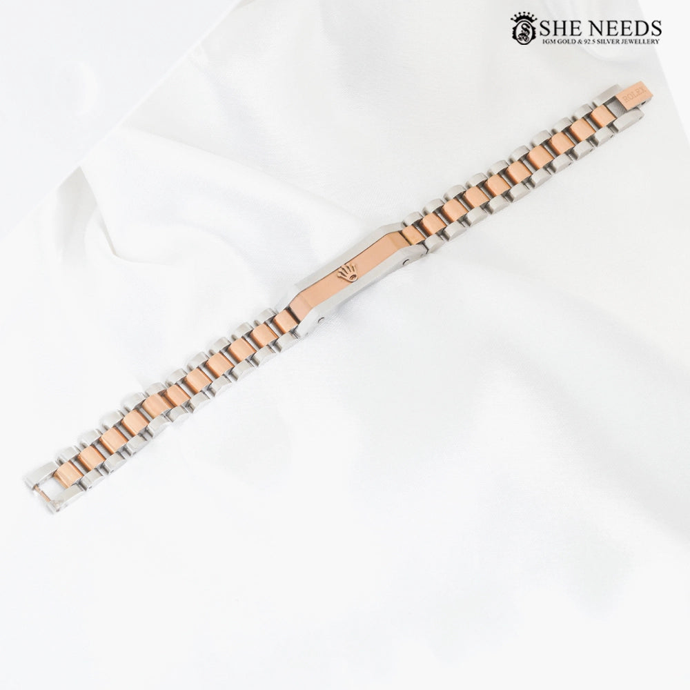 Rolex Men’s Dual-Tone Stainless Steel Bracelet
