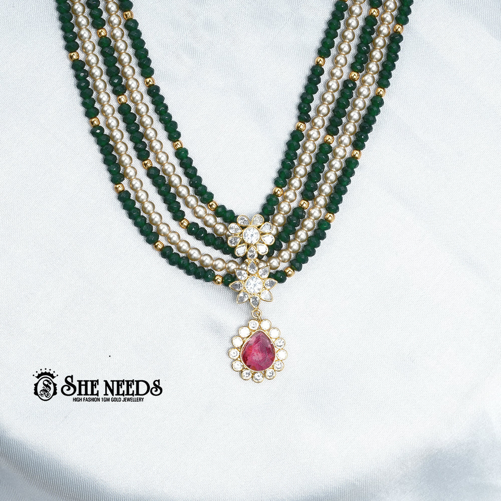 Layered Pendant Necklace