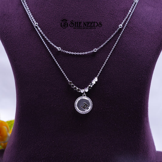 Radiant Silver Necklace