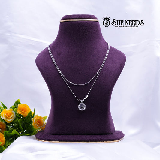 Radiant Silver Necklace