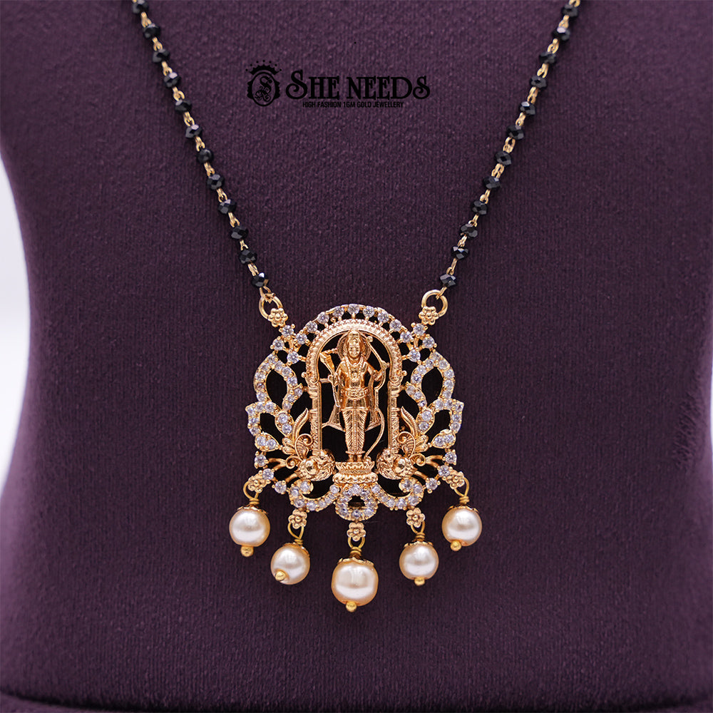 Mangalsutra Set BLACK BEADS