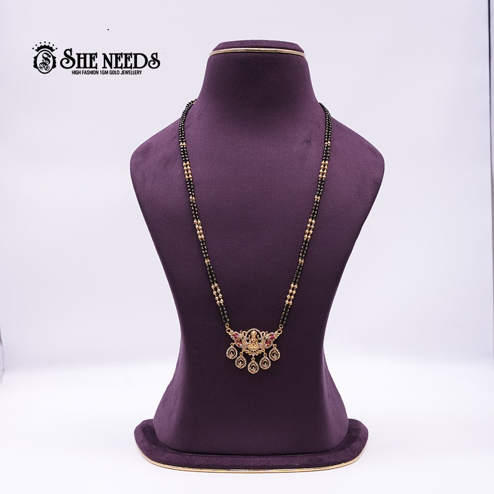 Mangalsutra BLACK BEADS long
