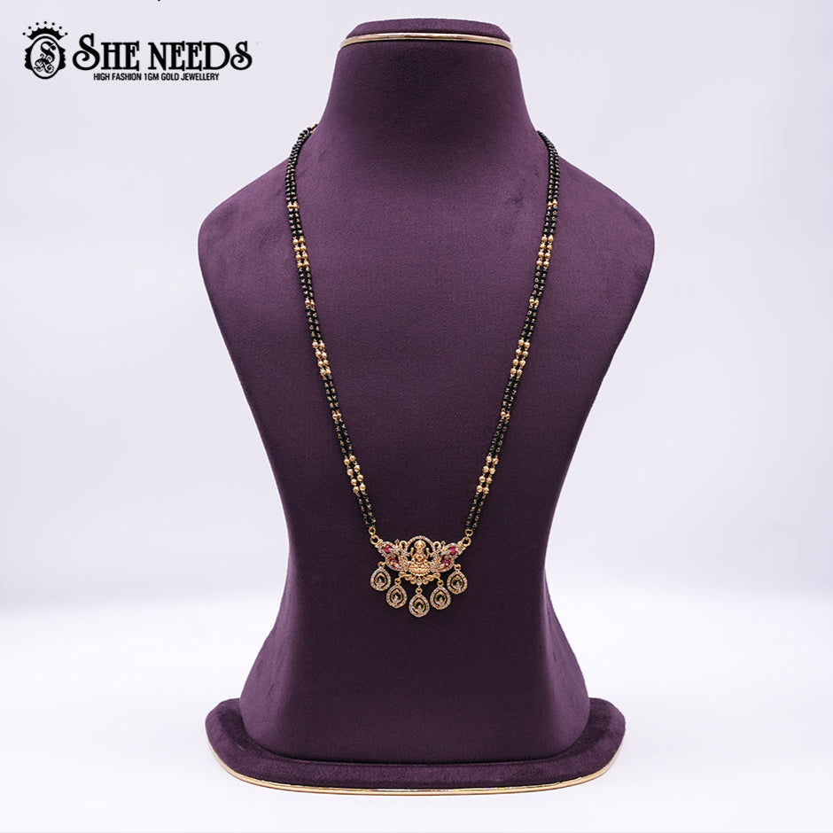 Mangalsutra BLACK BEADS long