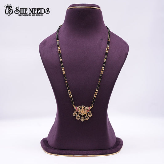 Mangalsutra BLACK BEADS long