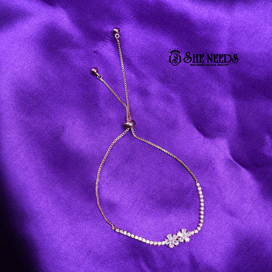Crystal Blossom Bracelet