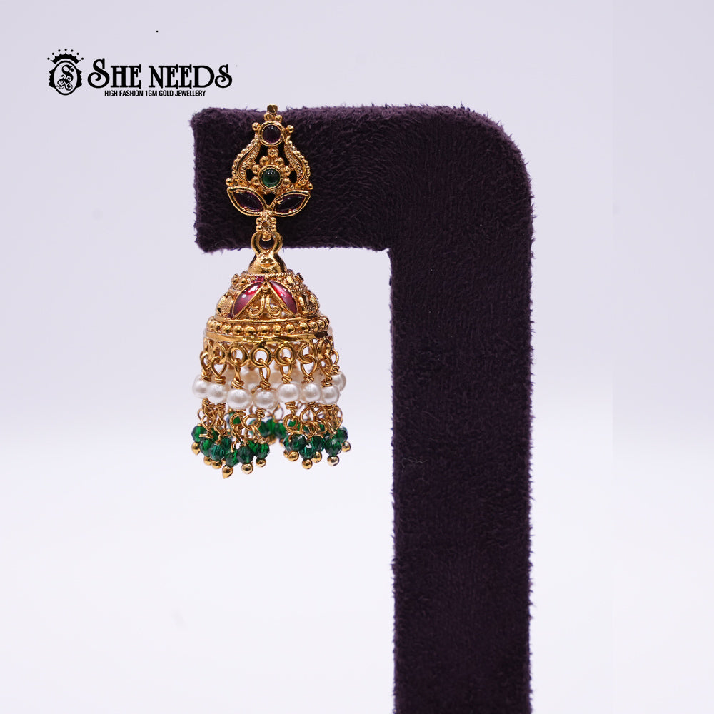 Nakshi Jumkas (GREEN)