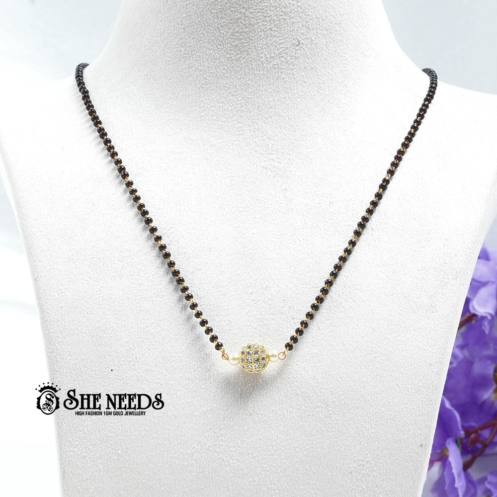 Solitaire Glow Mangalsutra