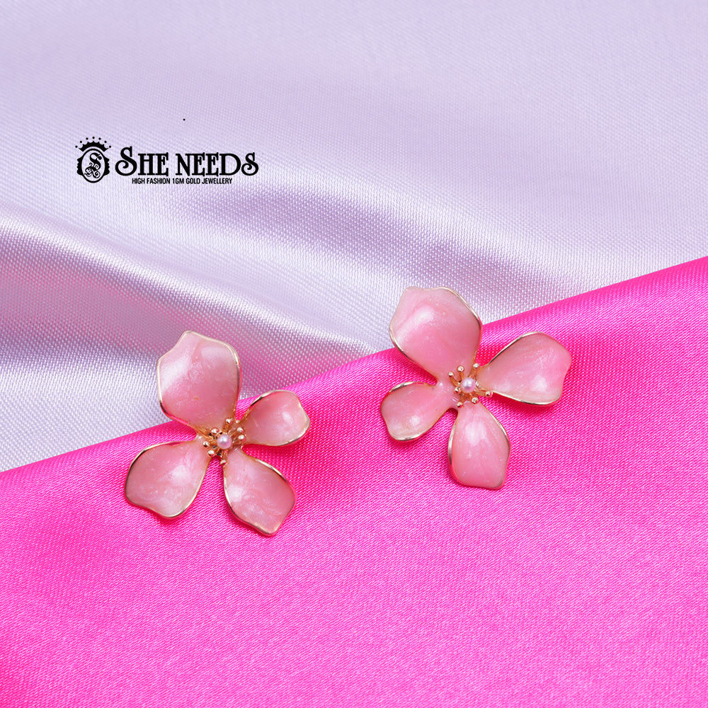 Blush Blossom Studs