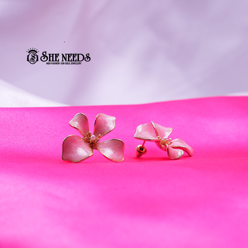 Blush Blossom Studs