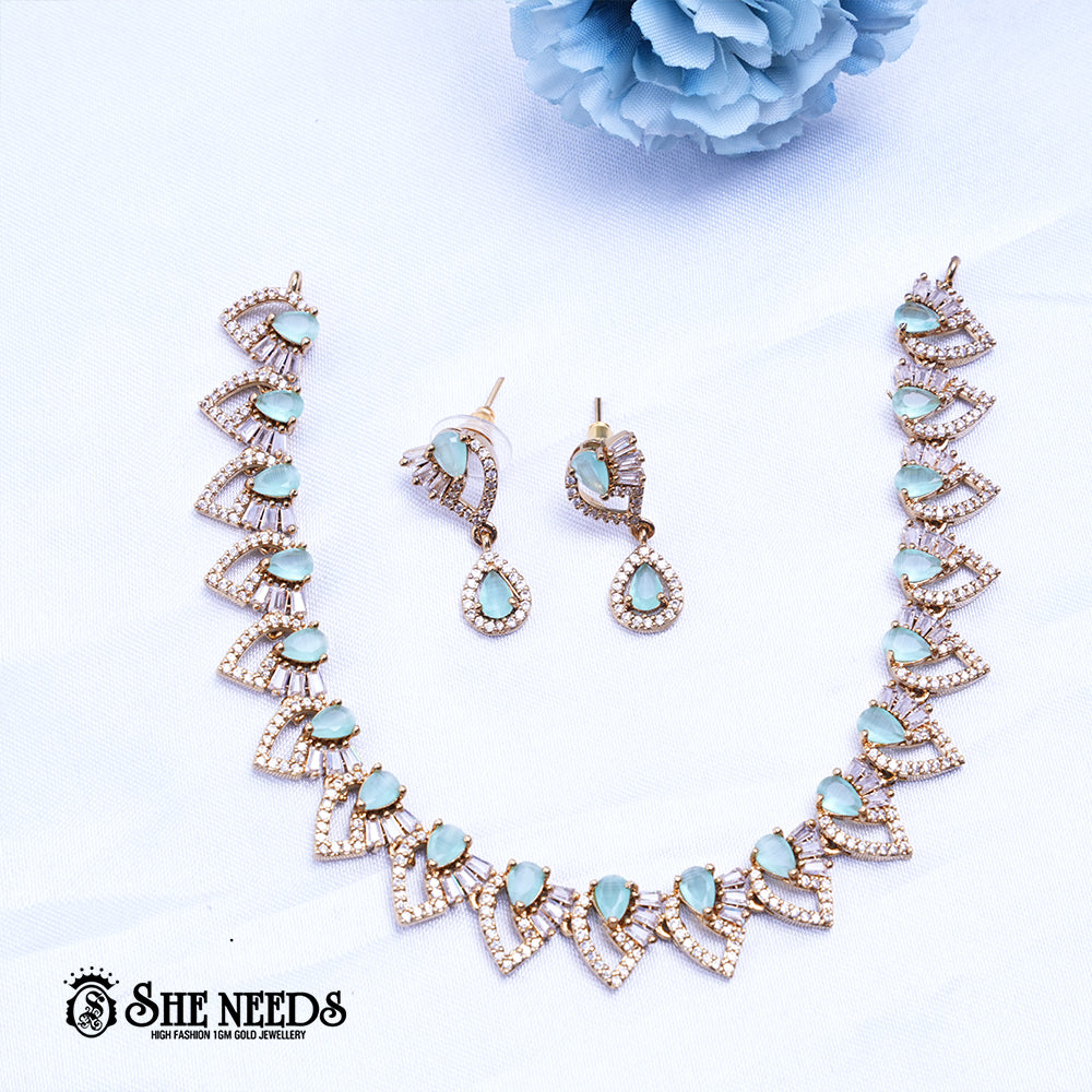 Stone Necklace Set