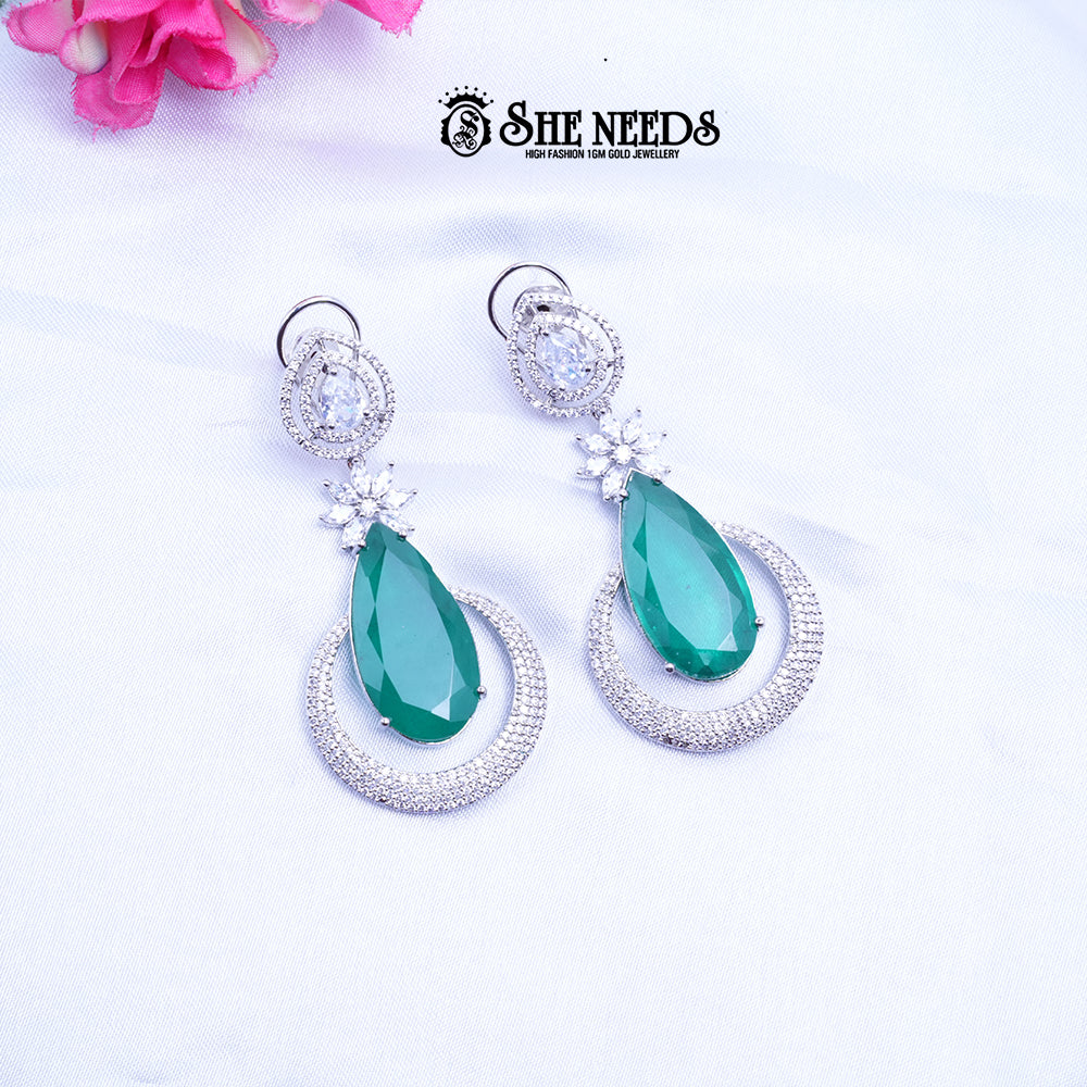 CRESENT DROP EARINGS