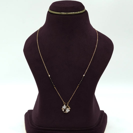 Trendy Mangalsutra BLACK BEADS