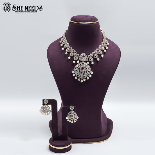 Diamond Short Necklace