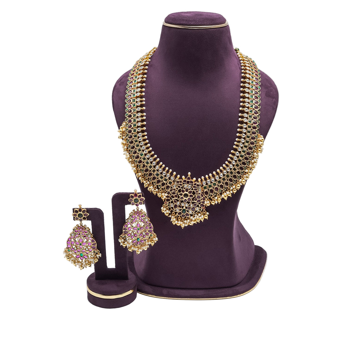 KUNDAN LONG NECKLACE