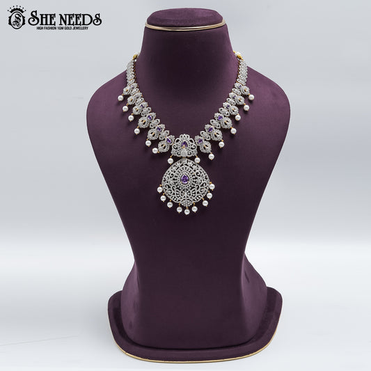 DIAMOND SHORT NECKLACE