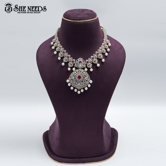Diamond Short Necklace