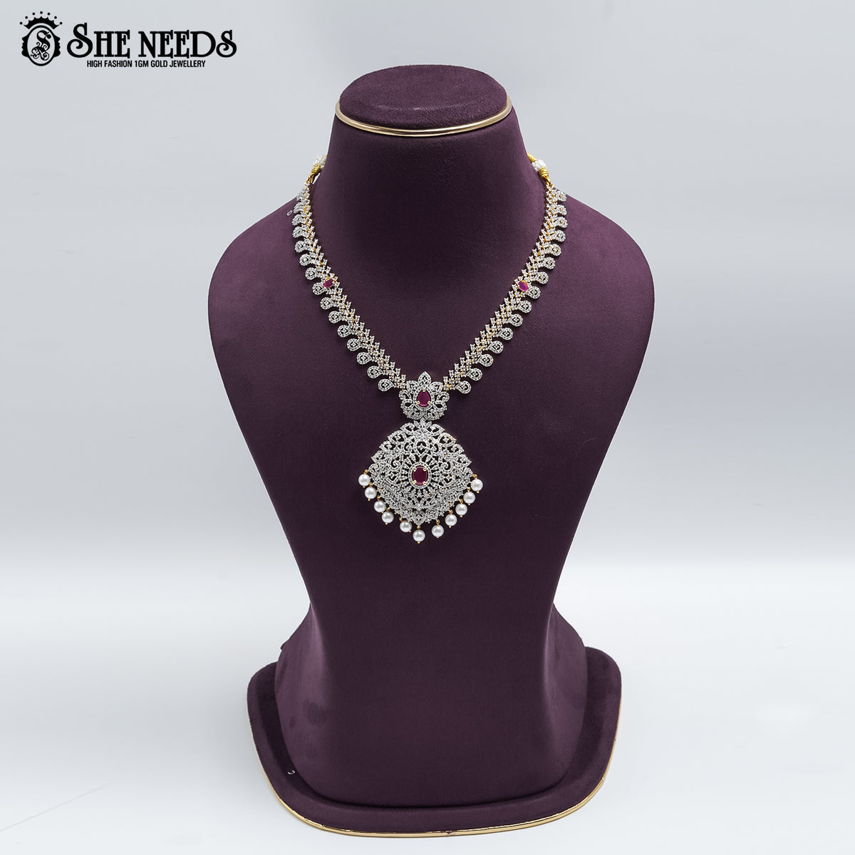DIAMOND SHORT NECKLACE