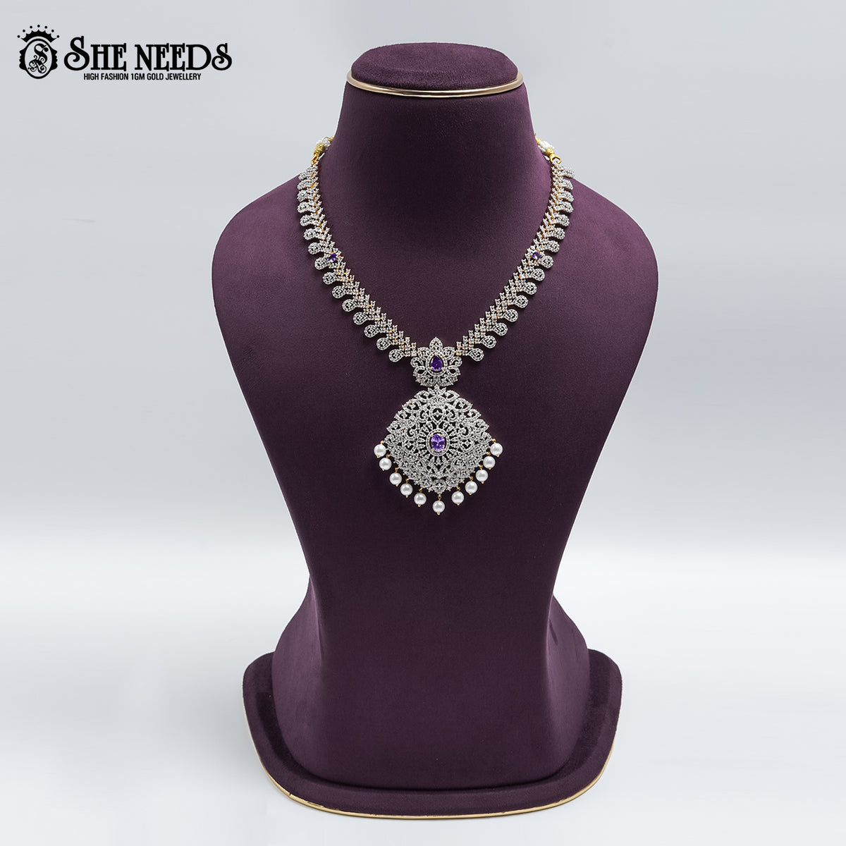 DIAMOND SHORT NECKLACE