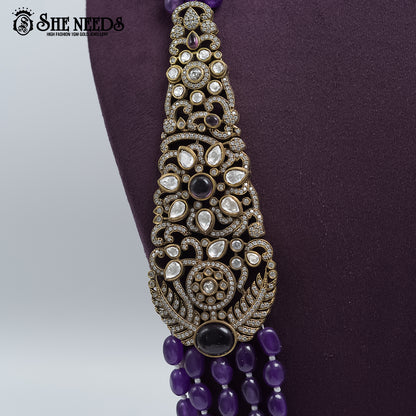 KUNDAN BEADS CHAIN