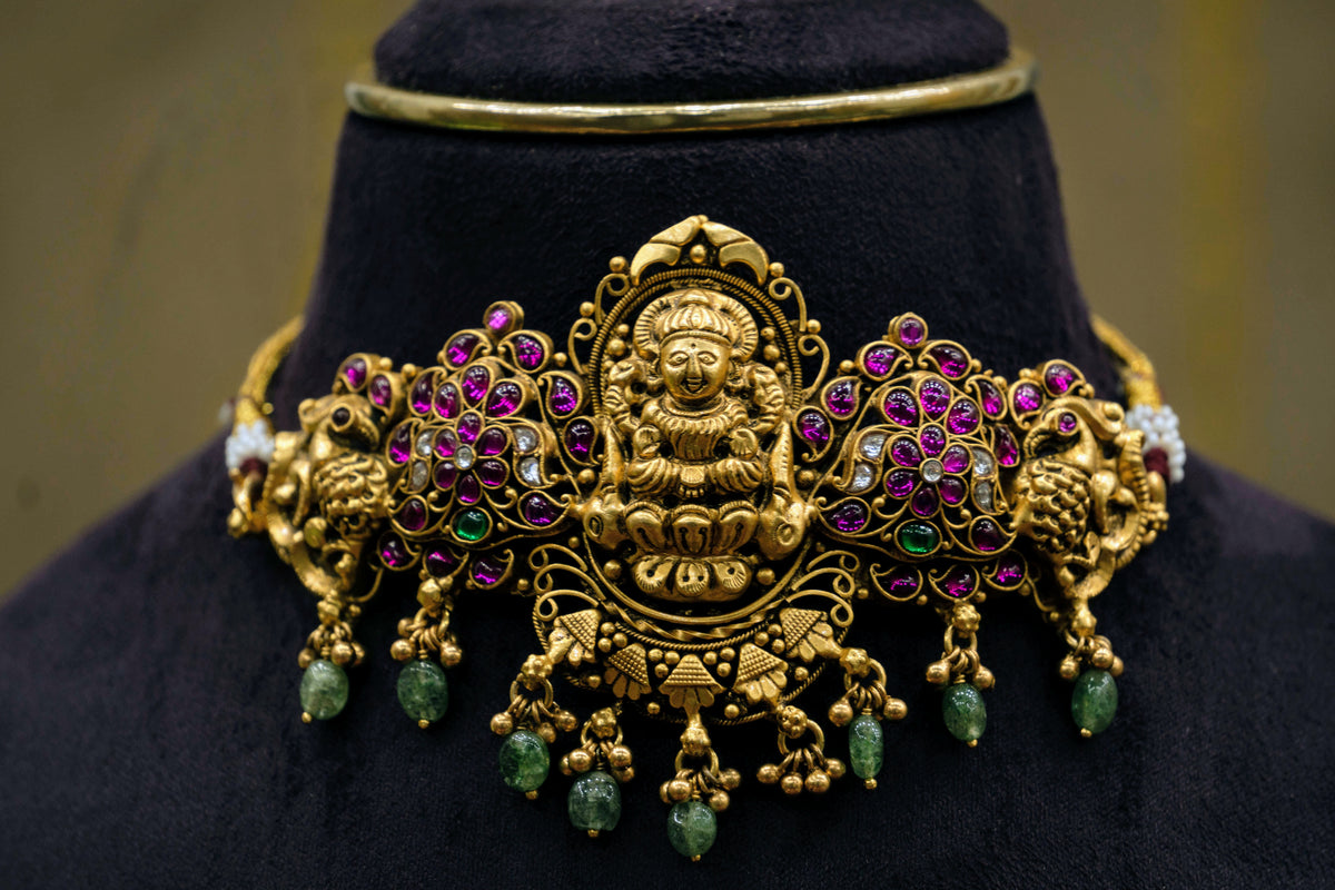 Goddess Lakshmi Temple Choker