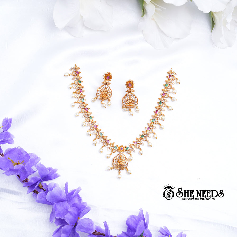 Lakshmi Pearl Set