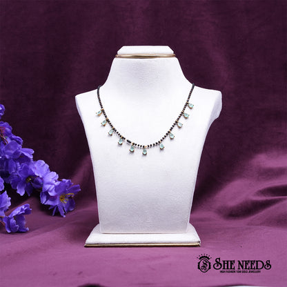 Stone Mangalsutra Necklace