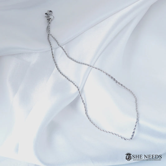 Silver for Men Stainless Steel Men’s Chain