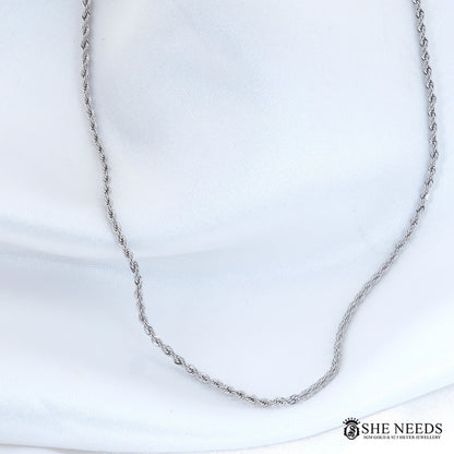 Silver for Men Stainless Steel Men’s Chain