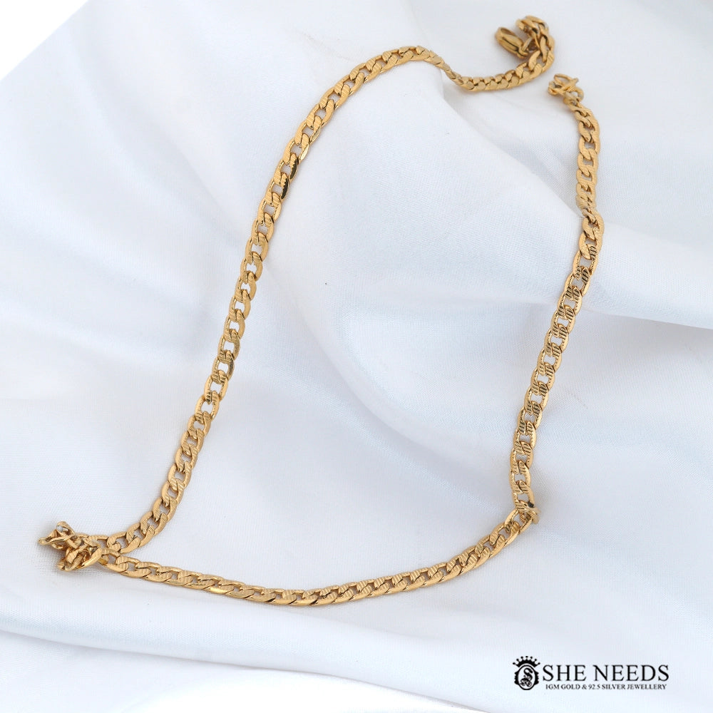 Gold  Chain  Stylish Men’s Chain Necklace