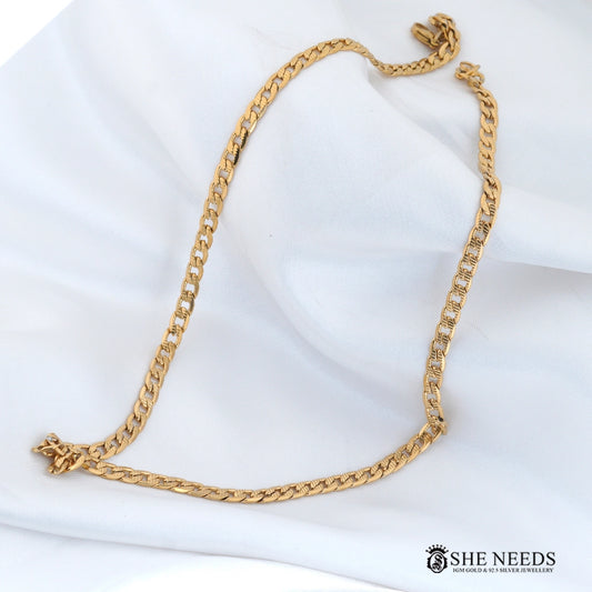 Gold  Chain  Stylish Men’s Chain Necklace