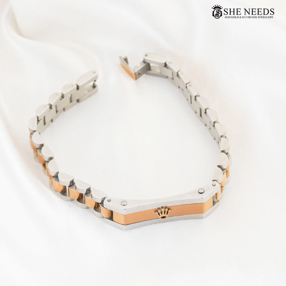 Rolex Men’s Dual-Tone Stainless Steel Bracelet