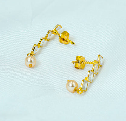 Rosé Royale Drop Pearl Beads
