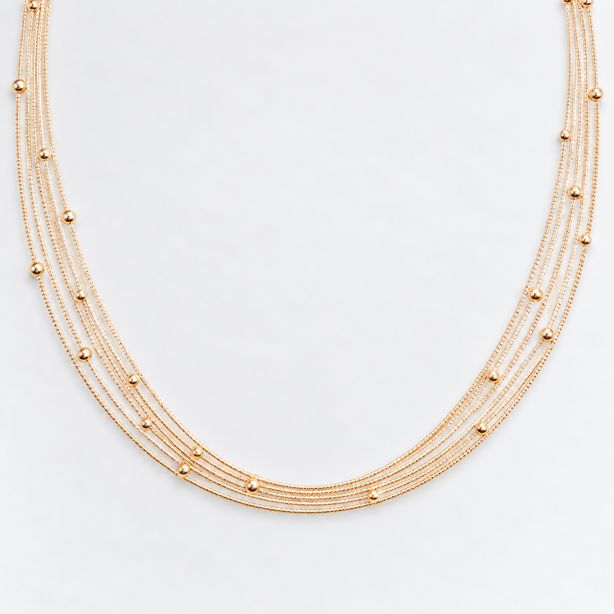 Hasli Multi Layer Chain Necklace for Women