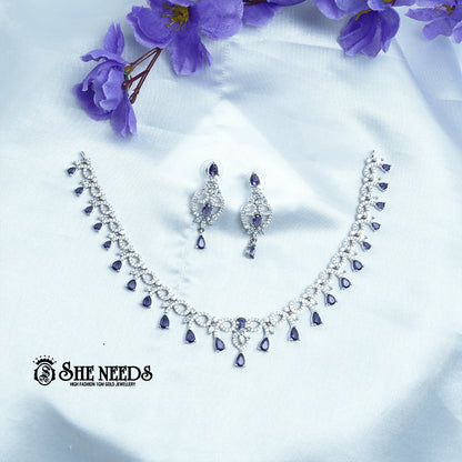 Dewdrop AD Necklace Set