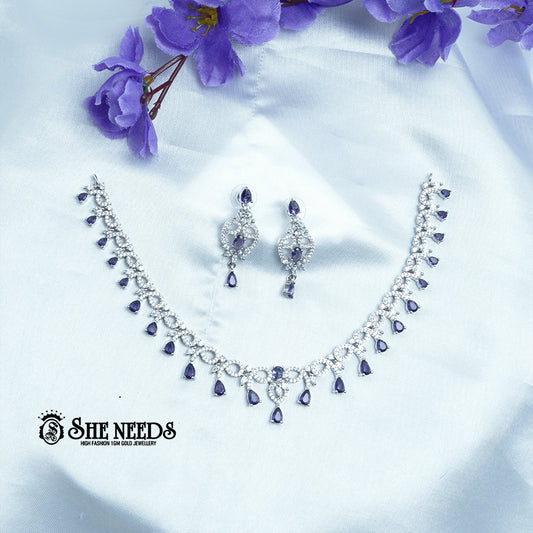 Dewdrop AD Necklace Set