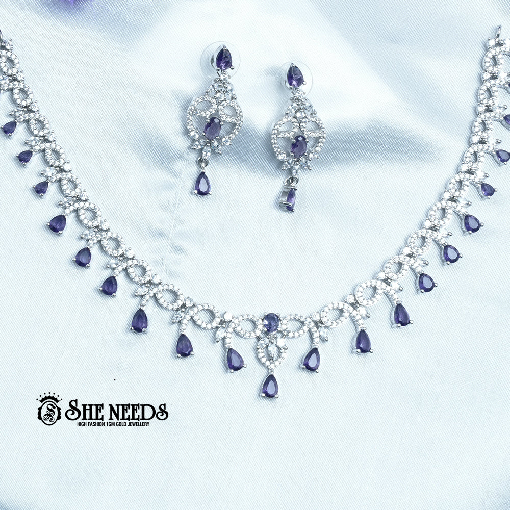 Dewdrop AD Necklace Set