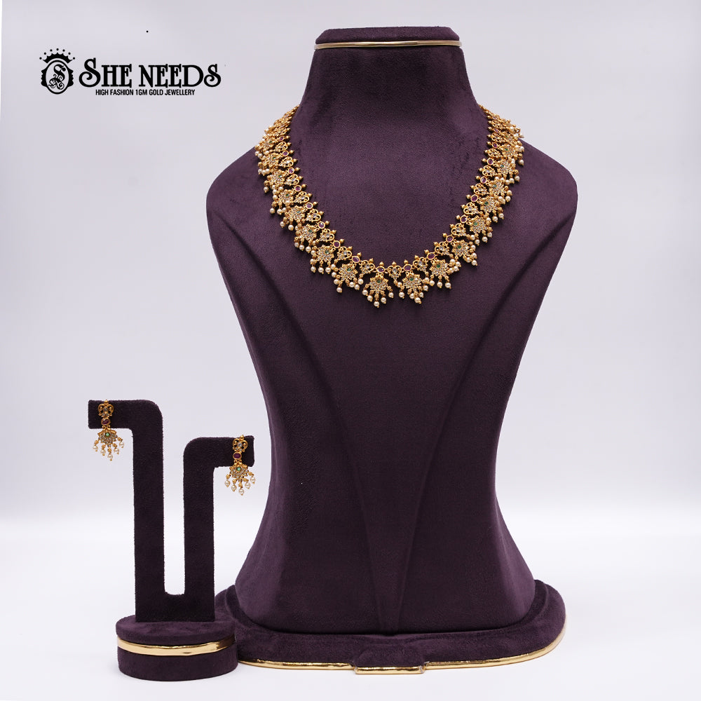 MAT LONG NECKLACE