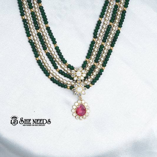 Layered Pendant Necklace