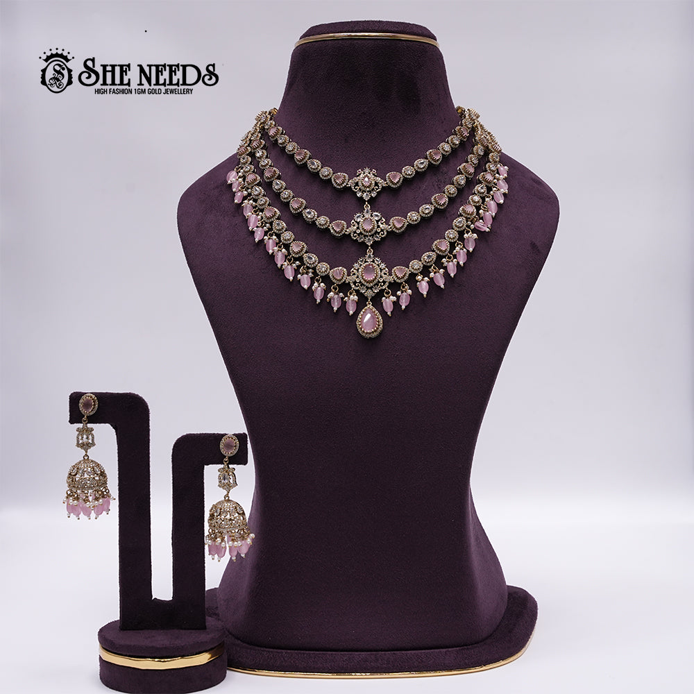 VICTORIAN STEP BY STEP  NECKLACE