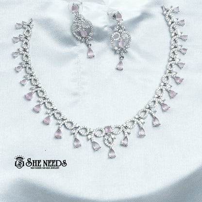 Dewdrop AD Necklace Set