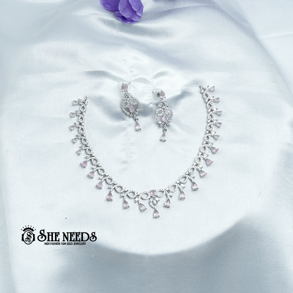 Dewdrop AD Necklace Set