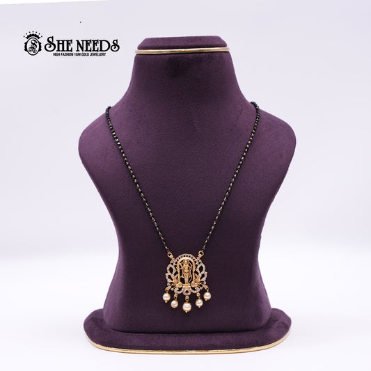 Mangalsutra Set BLACK BEADS