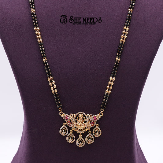 Mangalsutra BLACK BEADS long