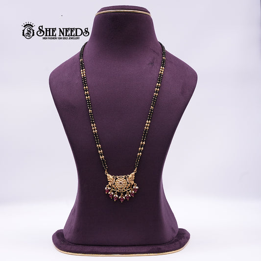 Mangalsutra BLACK BEADS long